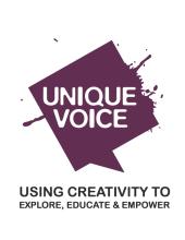 Unique Voice CIC Logo