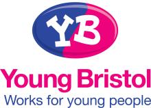 Young Bristol Logo: Young Bristol Works for young people