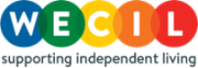 WECIL logo: supporting independent living